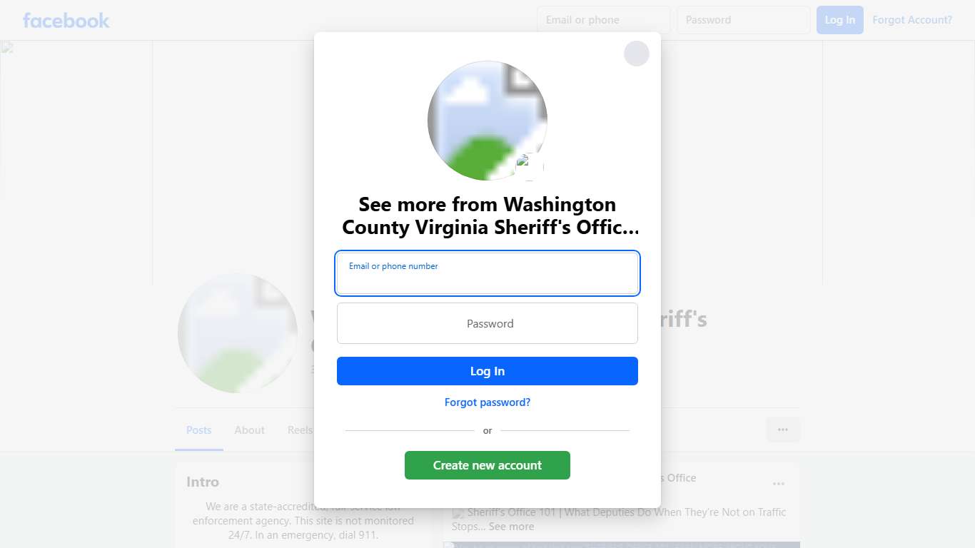 Washington County Virginia Sheriff's Office Abingdon VA Facebook